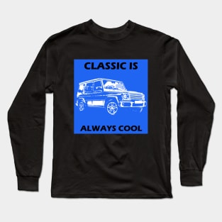 G wagon 4x4 offroader colorful design Long Sleeve T-Shirt